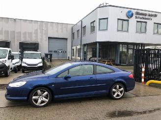 damaged commercial vehicles Peugeot 407 2.7HDI V6 Aut. Coupe 2008/1