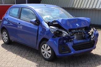 damaged passenger cars Peugeot 108 108, Hatchback, 2014 1.0 12V VVT-i 2019/11