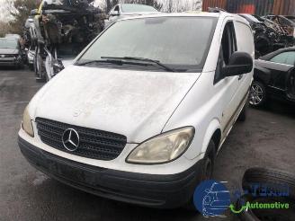 uszkodzony samochody osobowe Mercedes Vito Vito (639.6), Van, 2003 / 2014 2.2 115 CDI 16V 2007/4