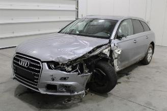 Damaged car Audi A6  2018/4