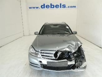 damaged motor cycles Mercedes C-klasse 2.1 D CDI BLUEEFFICI 2013/10